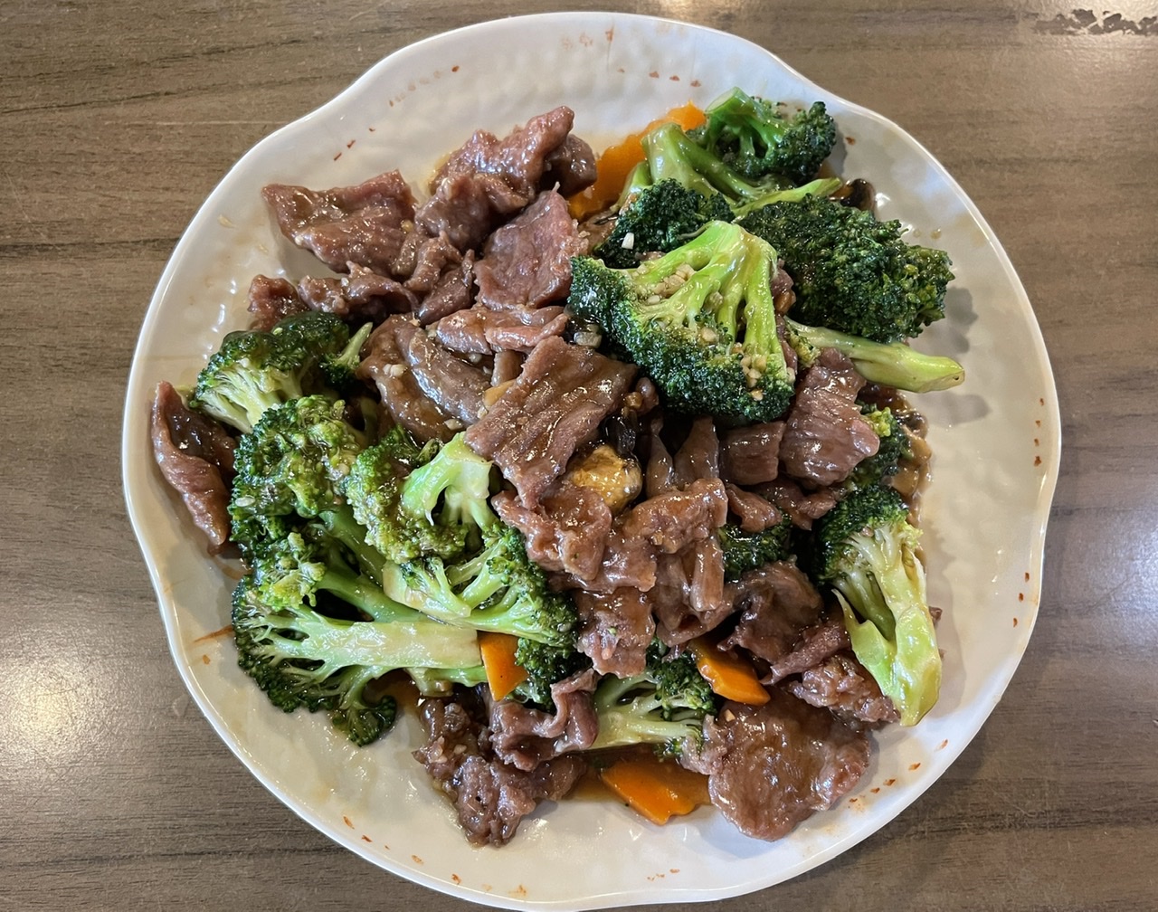 Order Beef with Broccoli food online from House of Joy Chinese Restaurant store, Glendale on bringmethat.com