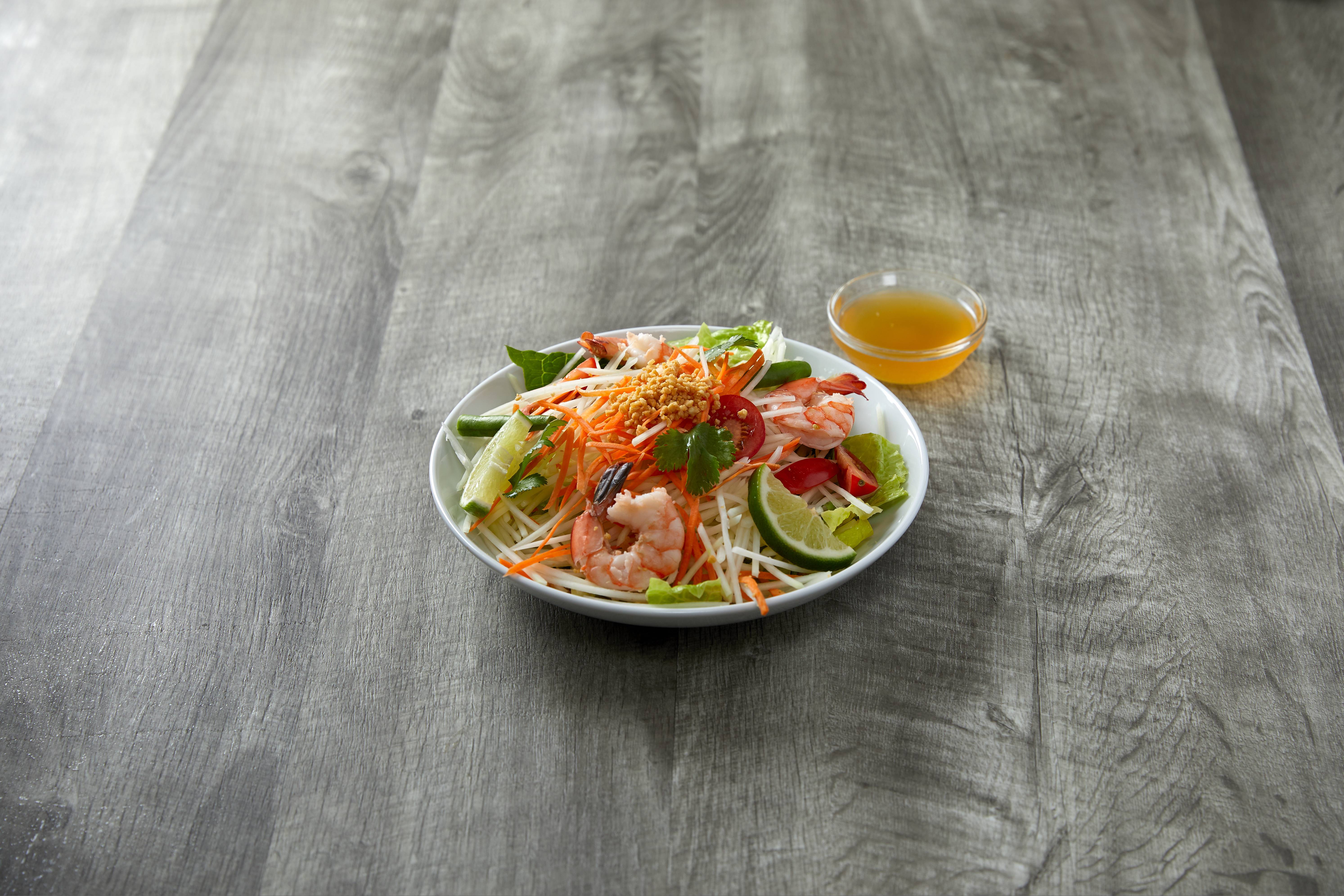 Order Papaya Salad food online from Smile Cafe store, Philadelphia on bringmethat.com