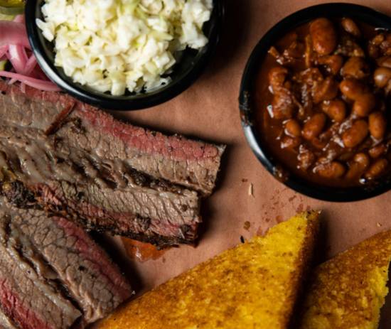 Order Regular Brisket Meal food online from Wagon Wheel Barbecue store, Mountain View on bringmethat.com