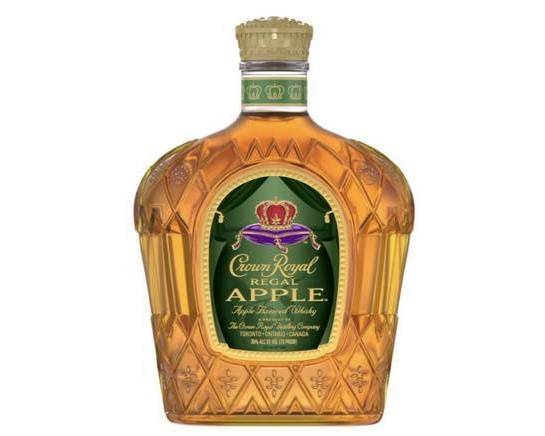 Order Crown Royal Regal Apple, 750mL whiskey (35.0% ABV) food online from Cold Spring Liquor store, Liberty Hill on bringmethat.com