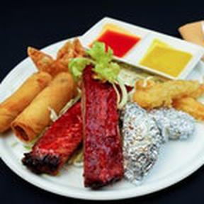 Order Assorted Appetizers food online from Twin dragon Chinese restaurant store, Los Angeles on bringmethat.com