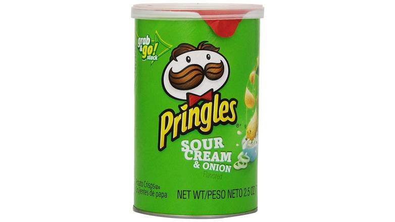 Order Pringles Grab Sour Cream & Onion  2.5 oz food online from Valero Food Mart store, Murrayville on bringmethat.com