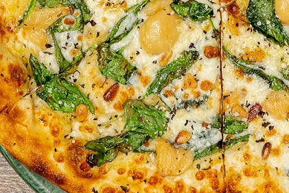 Order Spinach ＆ Garlic food online from SPIN! Neapolitan Pizza store, Olathe on bringmethat.com