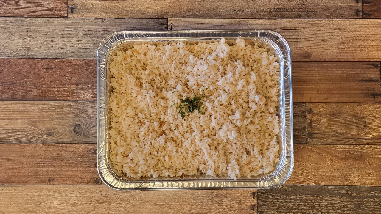 Order White Rice Tray food online from Köy Grill store, East Brunswick on bringmethat.com