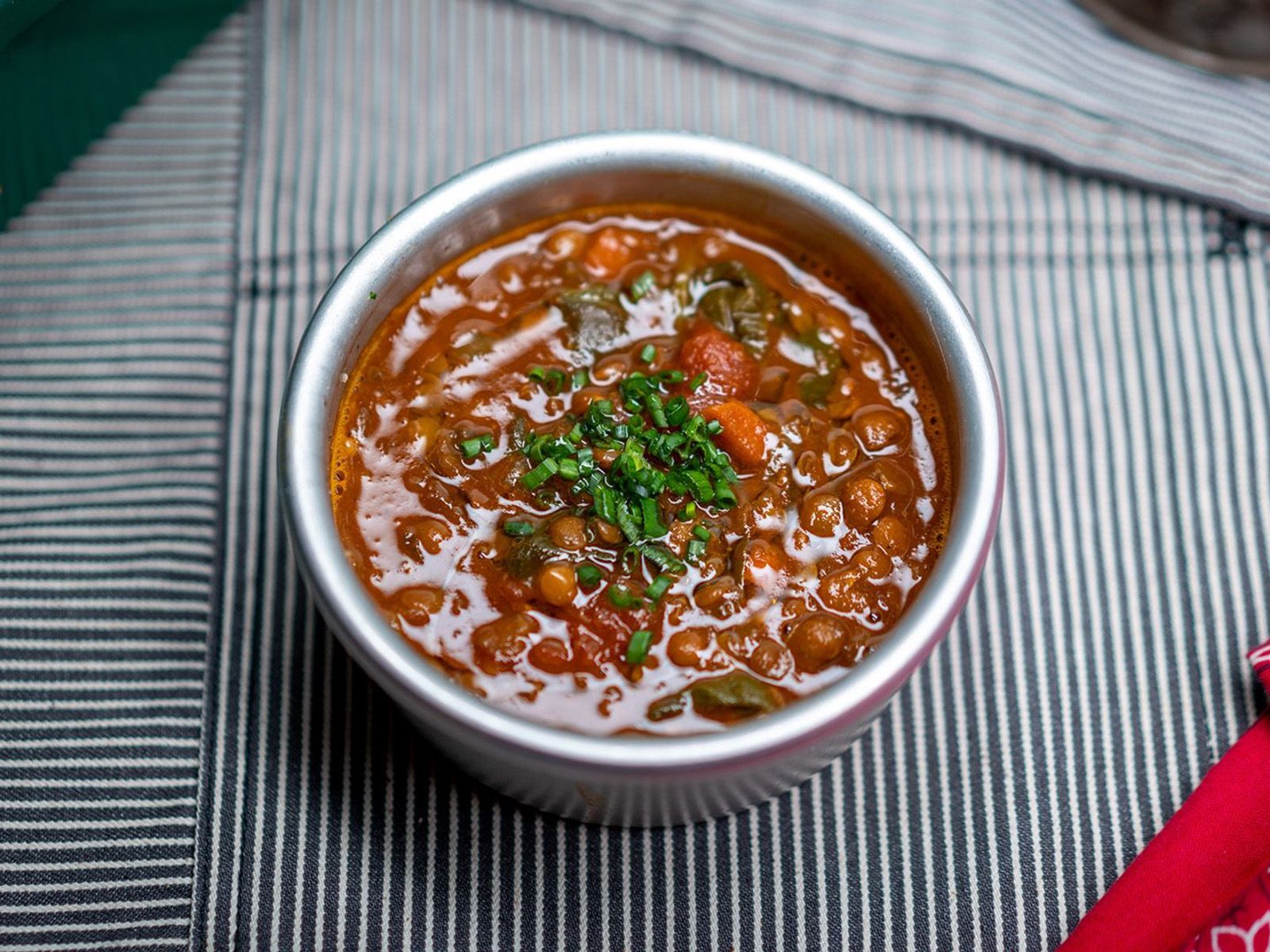 Order Vegan Lentil Soup food online from Welders Grilled Cheese store, Los Angeles on bringmethat.com