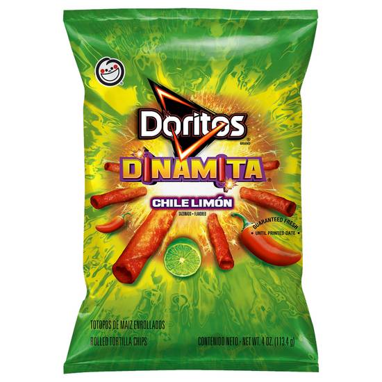 Order Doritos Dinamita Chile Limon Flavored Rolled Tortilla Chips food online from Fastbreak Convenience Store store, Jackson County on bringmethat.com
