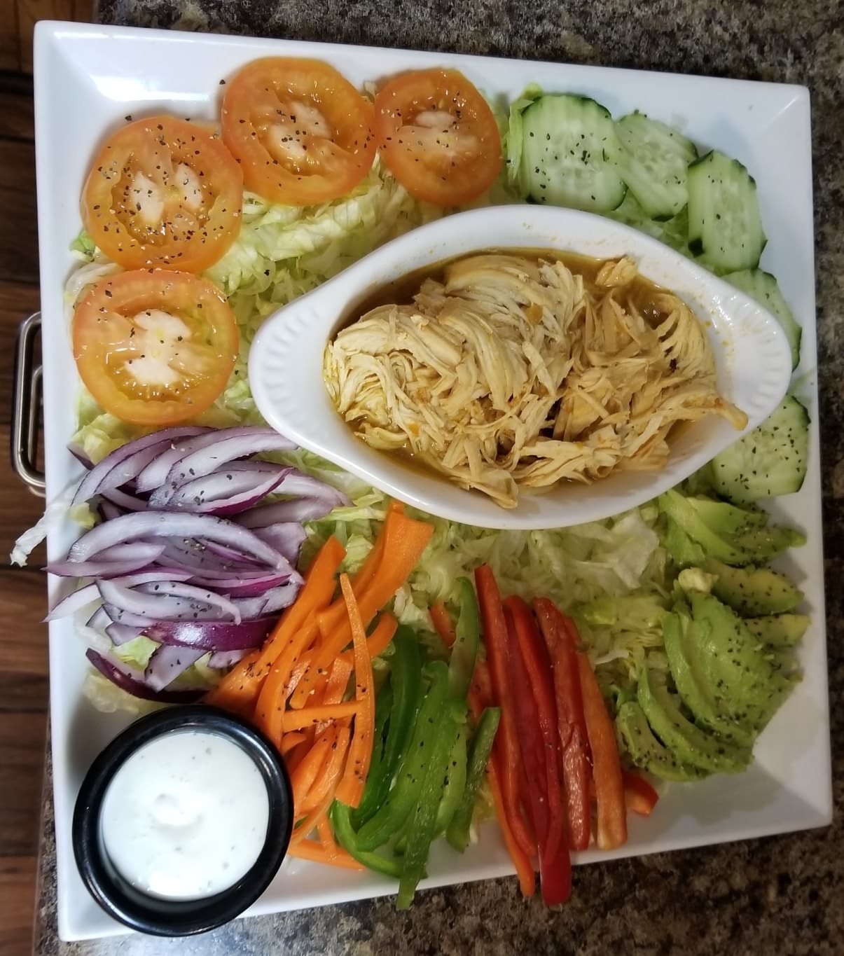 Order Gilberto's Salad food online from Jacky's Restaurant store, Sioux Falls on bringmethat.com