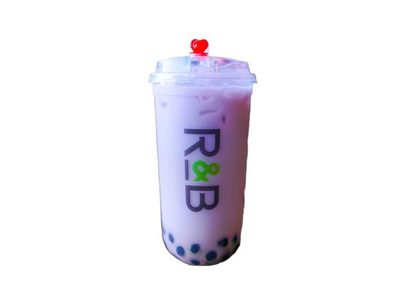 Order Fresh Taro Milk Tea food online from R&B Tea store, Monterey Park on bringmethat.com
