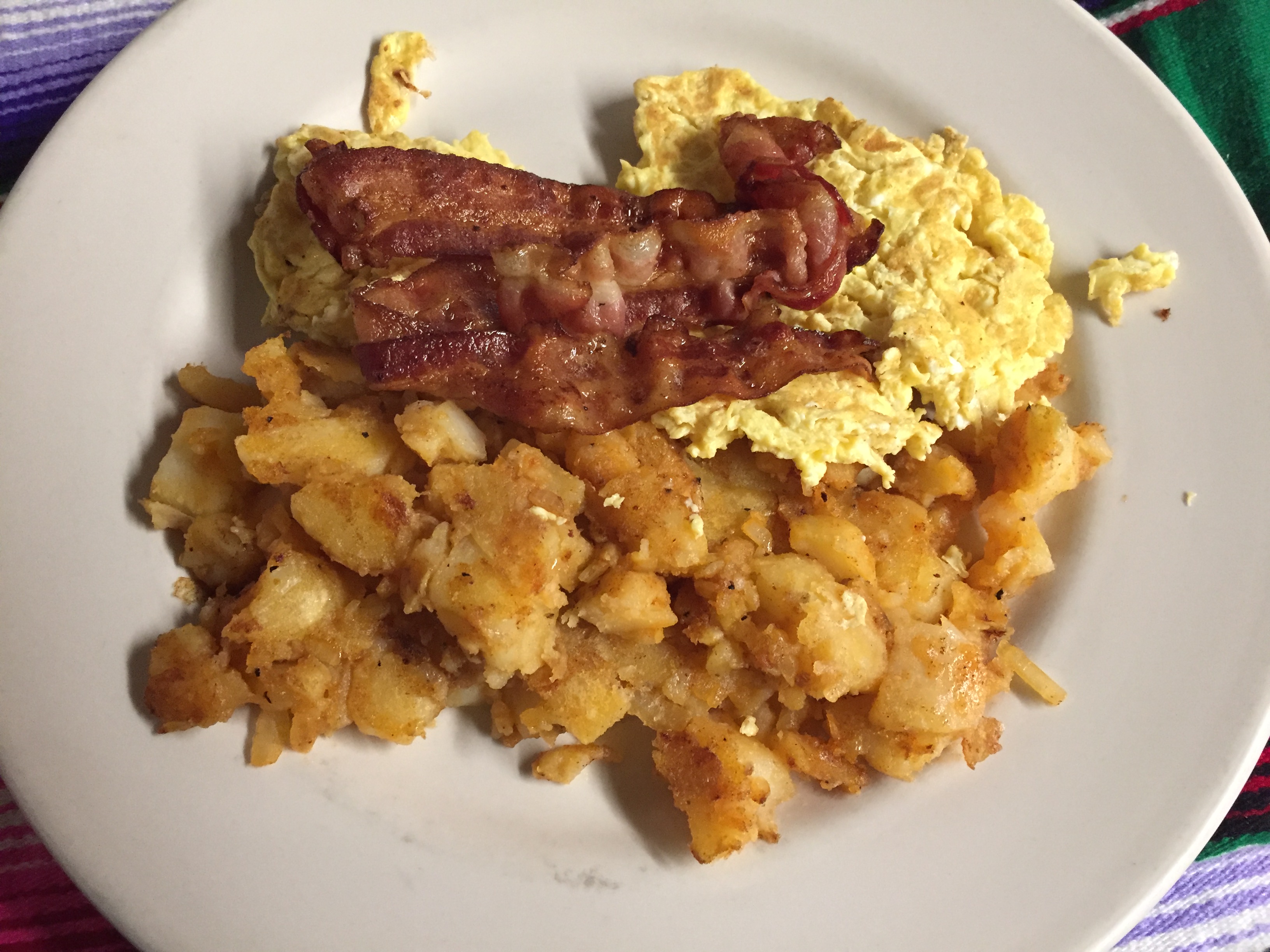 Order 2 Eggs Any Style with Bacon food online from Montes Cafe store, Seaside Heights on bringmethat.com