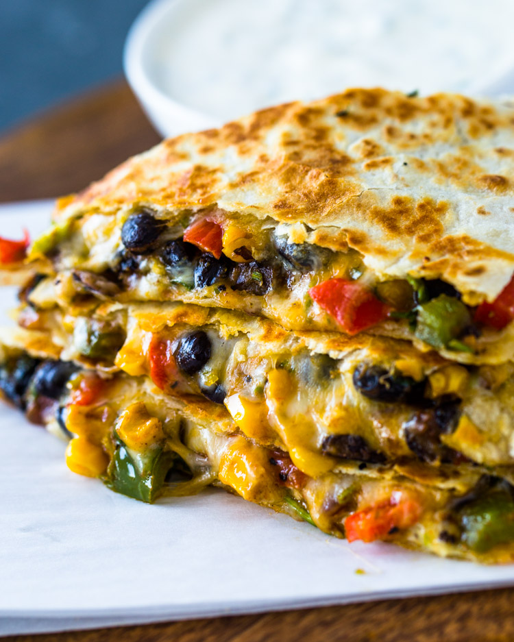Order Veggie Quesadilla Lunch food online from Lakeside Cafe store, Sandy Springs on bringmethat.com
