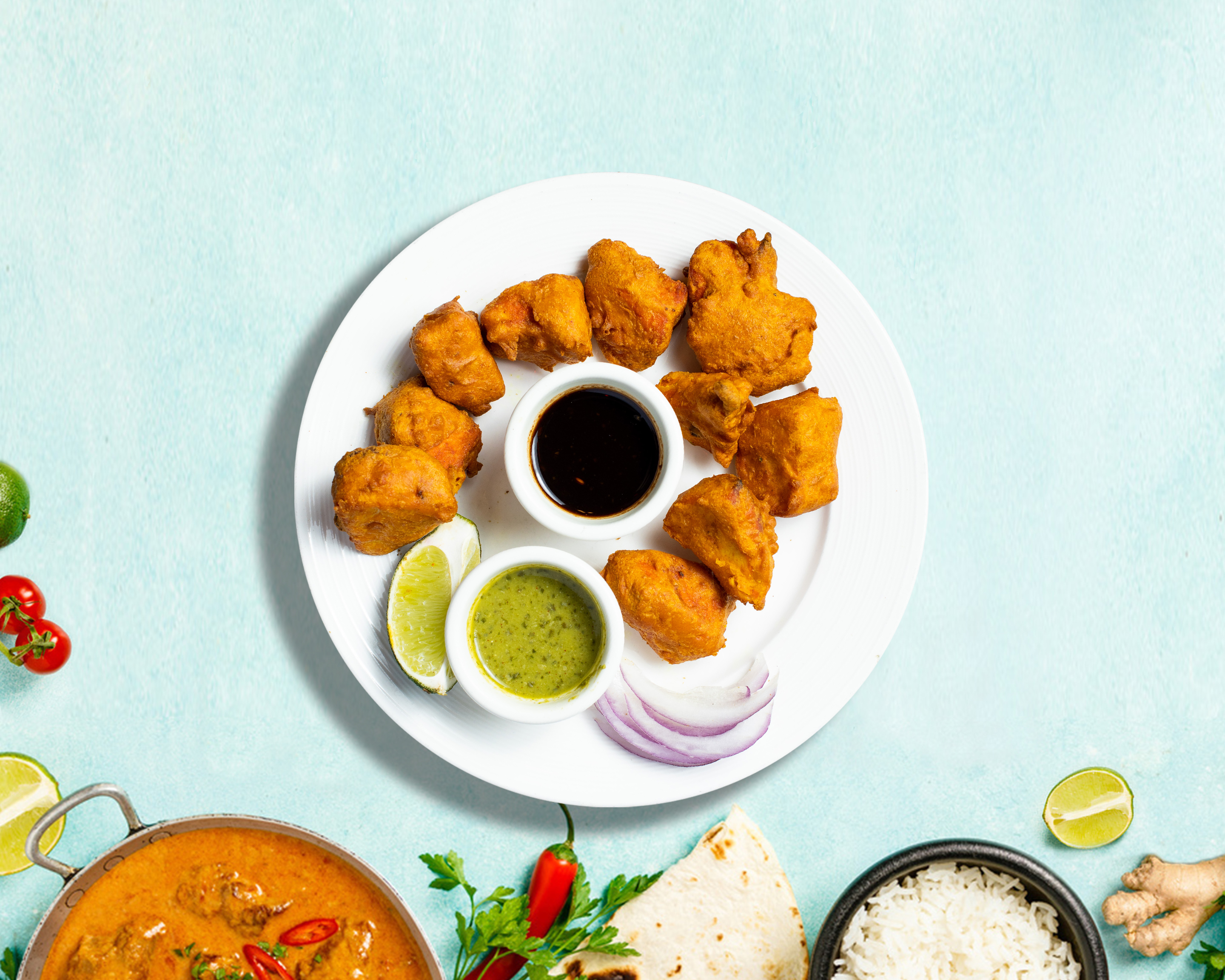Order Chicken Run Pakauda food online from Chaat Me Up store, Blacklick on bringmethat.com