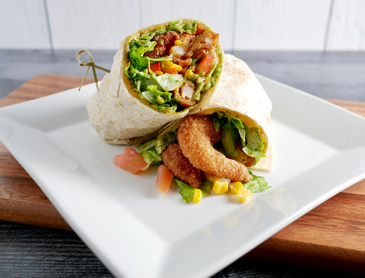 Order Shrimp Wrap food online from Kocky Bar & Grill store, Fresno on bringmethat.com