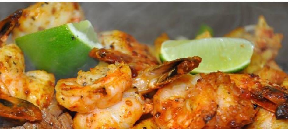 Order Shrimp Fajitas for  One food online from Tequila Lopez Mexican Restaurant store, Houston on bringmethat.com