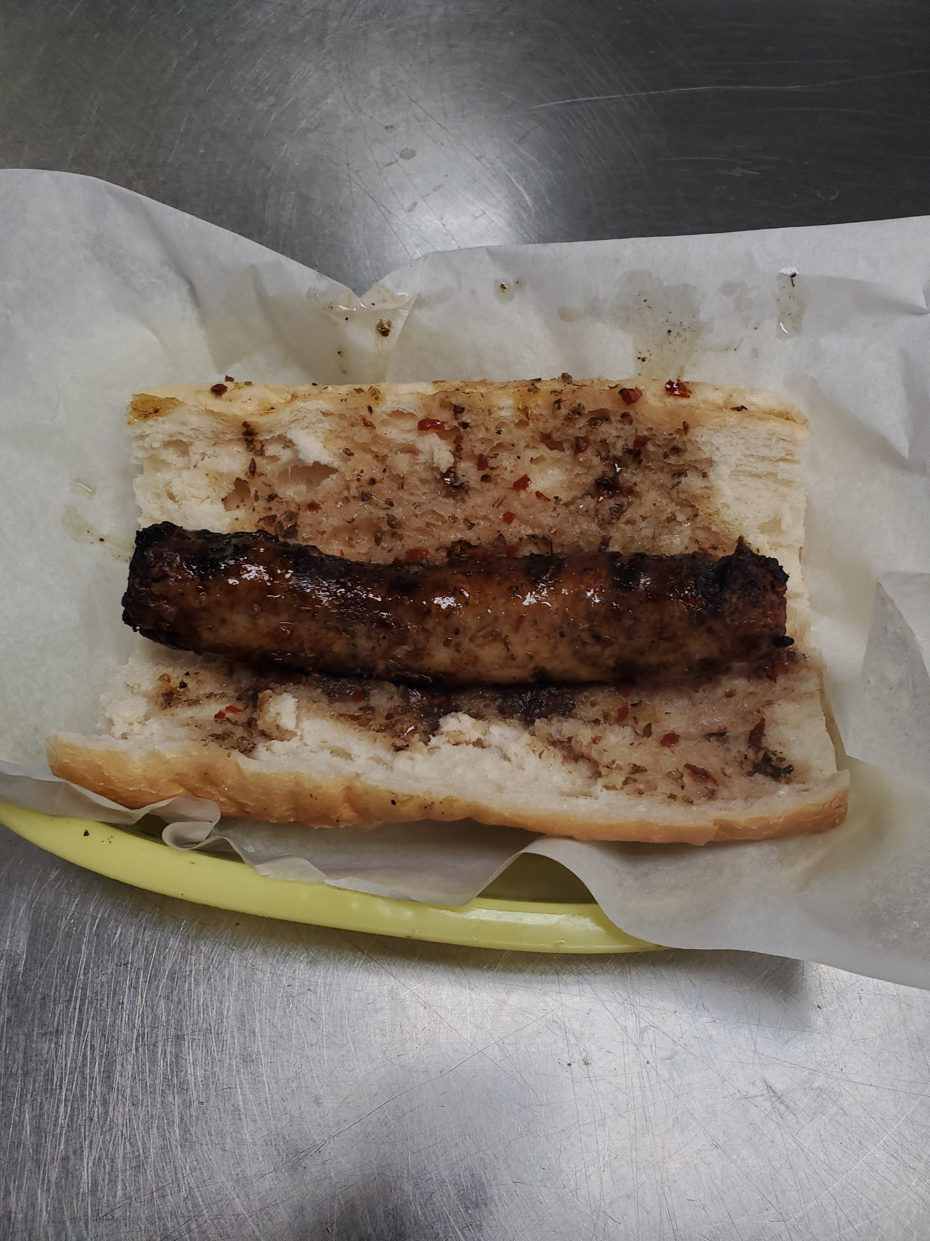 Order Grilled Italian Sausage Sandwich - Sandwich food online from Pizza Cucina store, Oswego on bringmethat.com