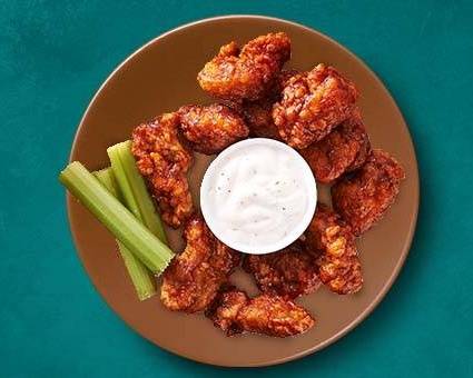 Order Bone-less Wing   (7 pcs) food online from The Wing Bar store, Palatine on bringmethat.com