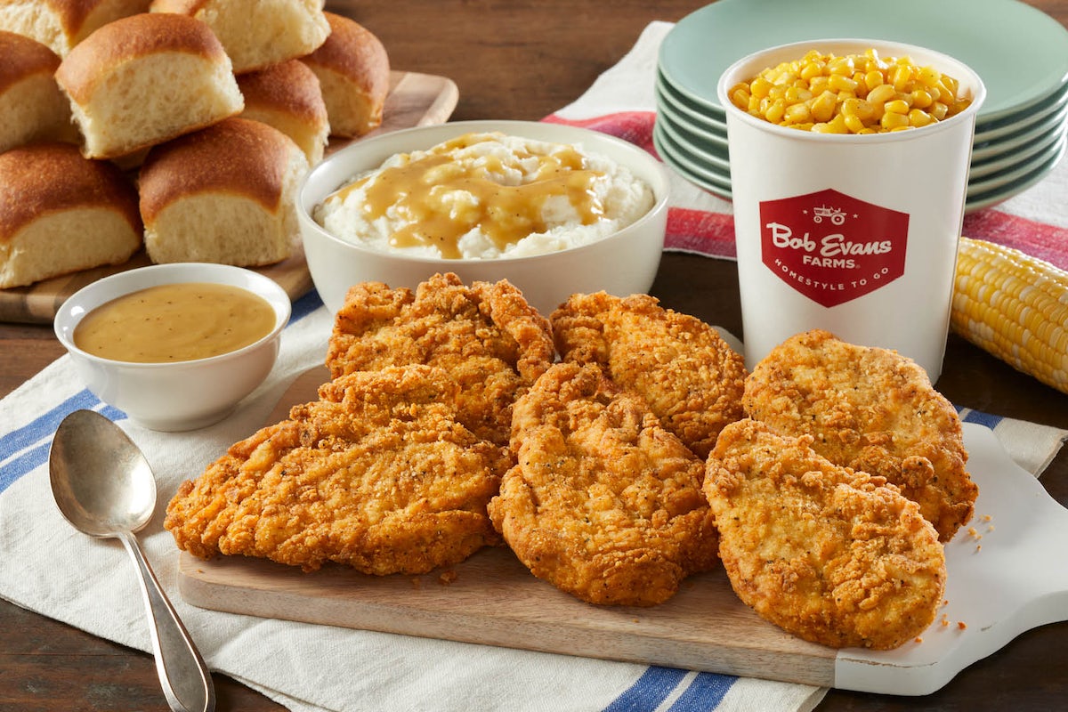 Order Hand-Breaded Fried Chicken Family Meal food online from Bob Evans store, Canton on bringmethat.com