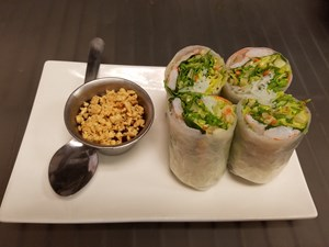 Order 2 Piece Fresh Summer Rolls  food online from Simply Thai store, Fort Collins on bringmethat.com