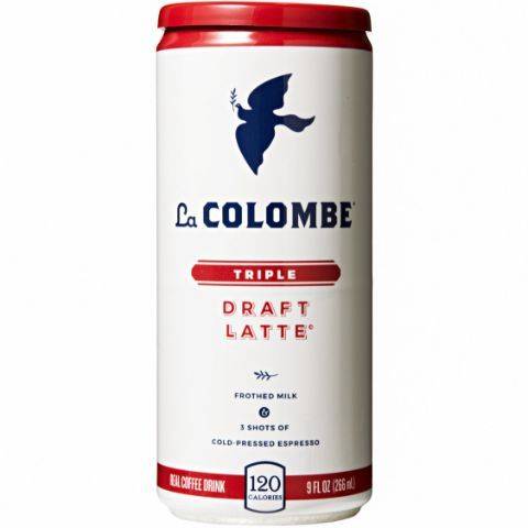 Order La Colombe Coffee Triple Shot Draft Latte 9oz food online from Speedway store, Cincinnati on bringmethat.com