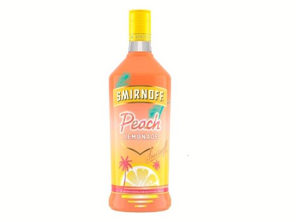 Order Smirnoff Peach Lemonade Vodka - 1.75L Plastic Bottle food online from Josh Wines & Liquors Inc store, New York on bringmethat.com