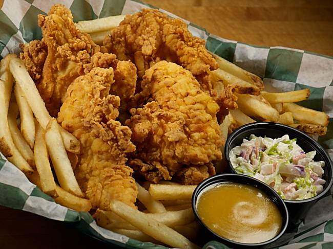 Order Hand Breaded Chicken Tenders food online from Beef O Brady store, Wadsworth on bringmethat.com