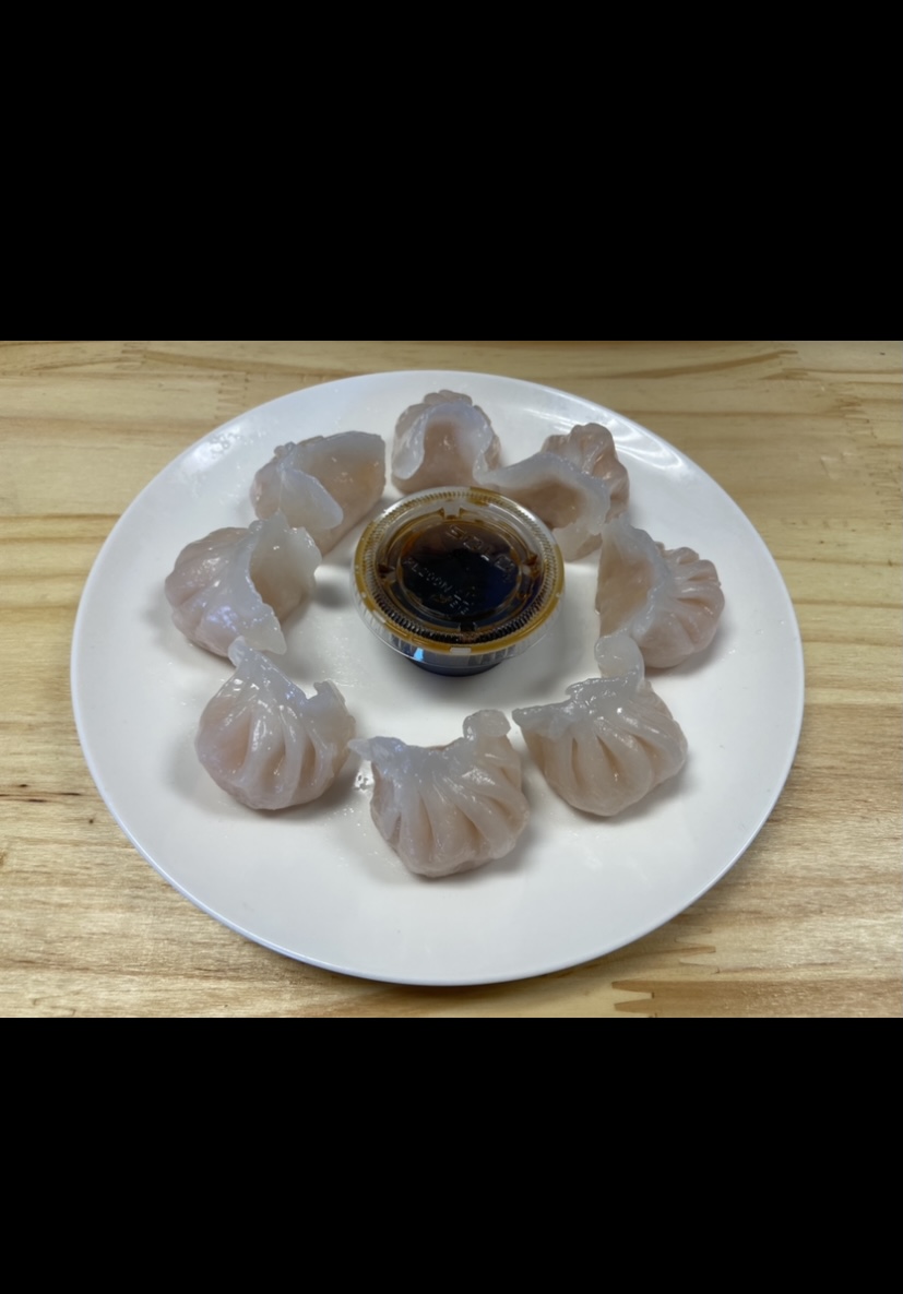 Order 33. Steamed Shrimp Dumplings food online from Panda House store, Mineola on bringmethat.com