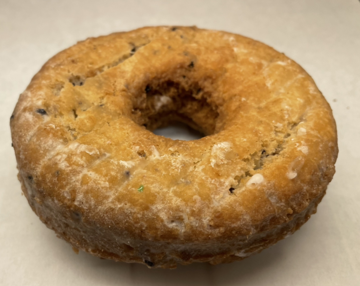 Order Blueberry Glazed Donut food online from Boston Donuts store, Fitchburg on bringmethat.com