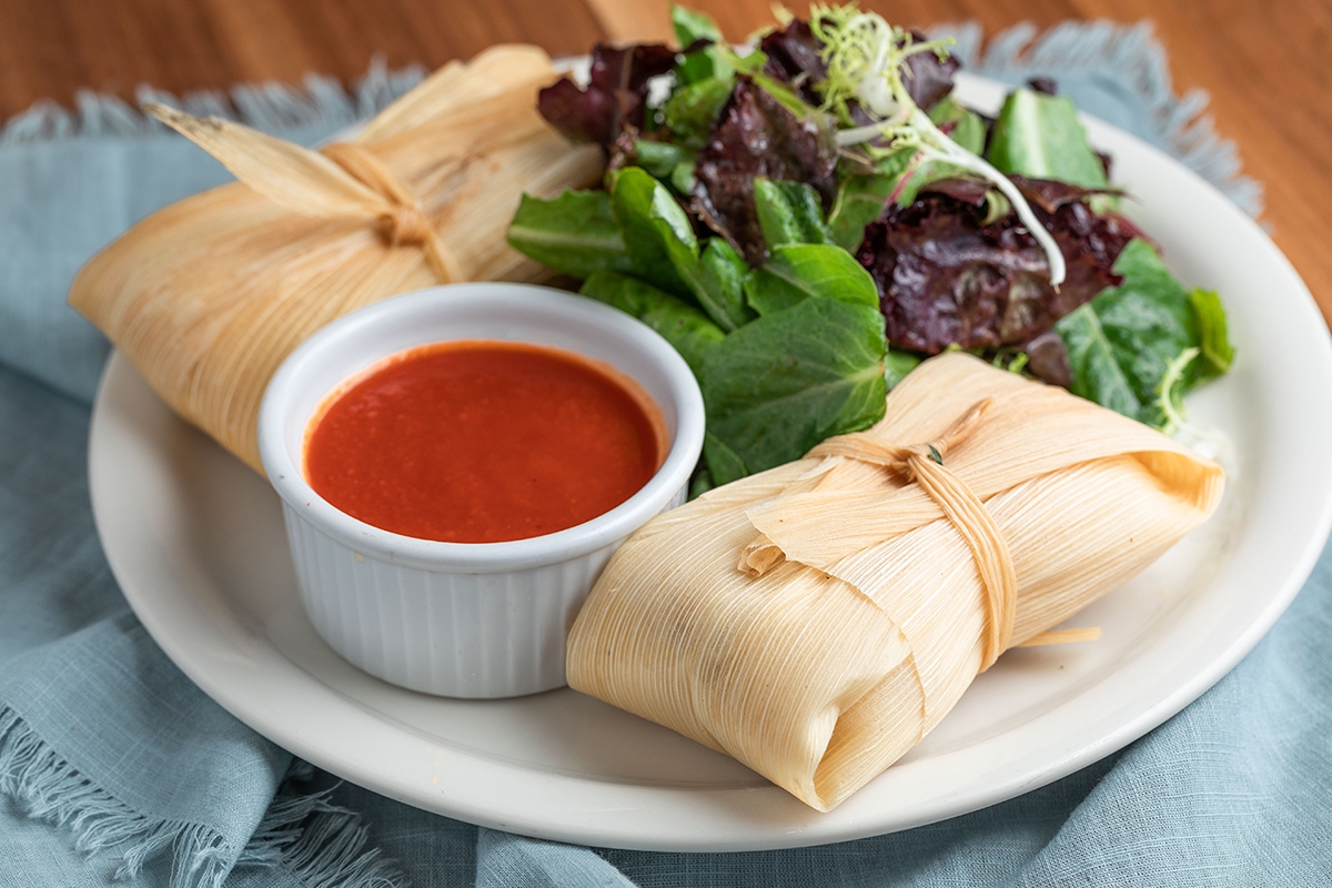 Order Cheese Tamales food online from Urth Caffe store, Beverly Hills on bringmethat.com
