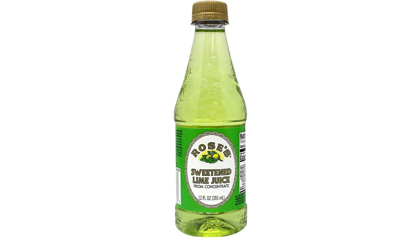 Order Rose's Lime Juice 12oz Bottle food online from Rancho Liquor store, Thousand Oaks on bringmethat.com