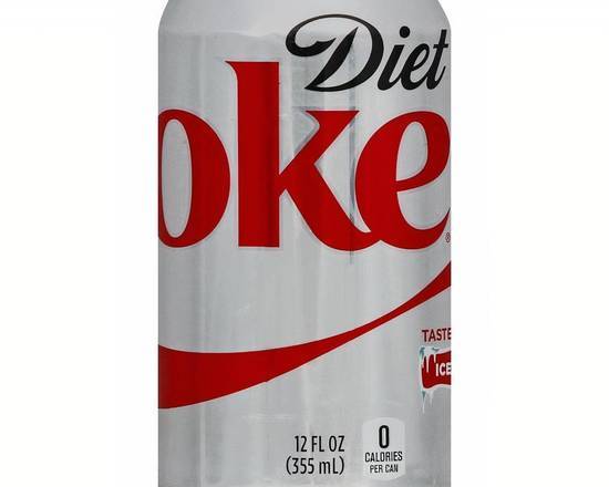 Order Diet Coke Can food online from Sauce On The Side store, Carmel on bringmethat.com