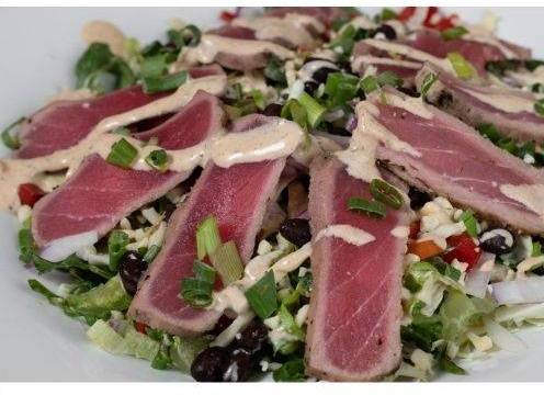 Order Eating Fit! Chili Lime Tuna Salad food online from Green Mill Restaurant &Amp; Bar store, HASTINGS on bringmethat.com