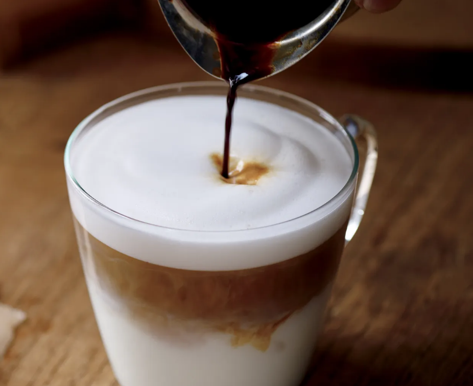 Order Latte Macchiato food online from Caffe Bene store, Jackson Heights on bringmethat.com