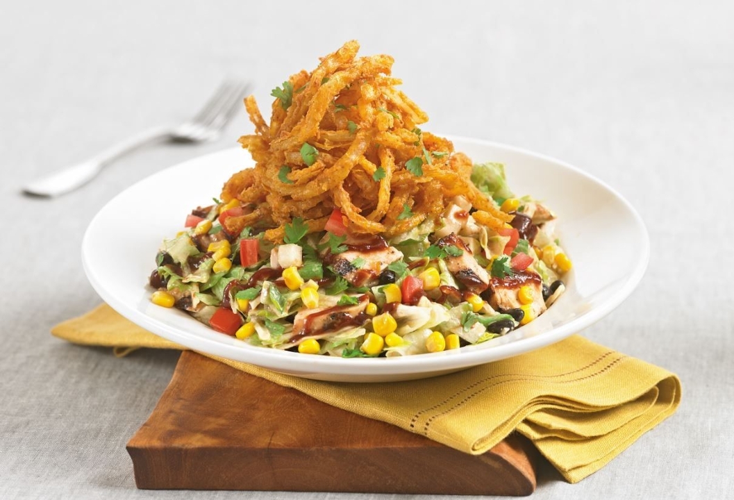 Order BBQ Chopped Salad food online from RJ's Eatery store, Lindenhurst on bringmethat.com