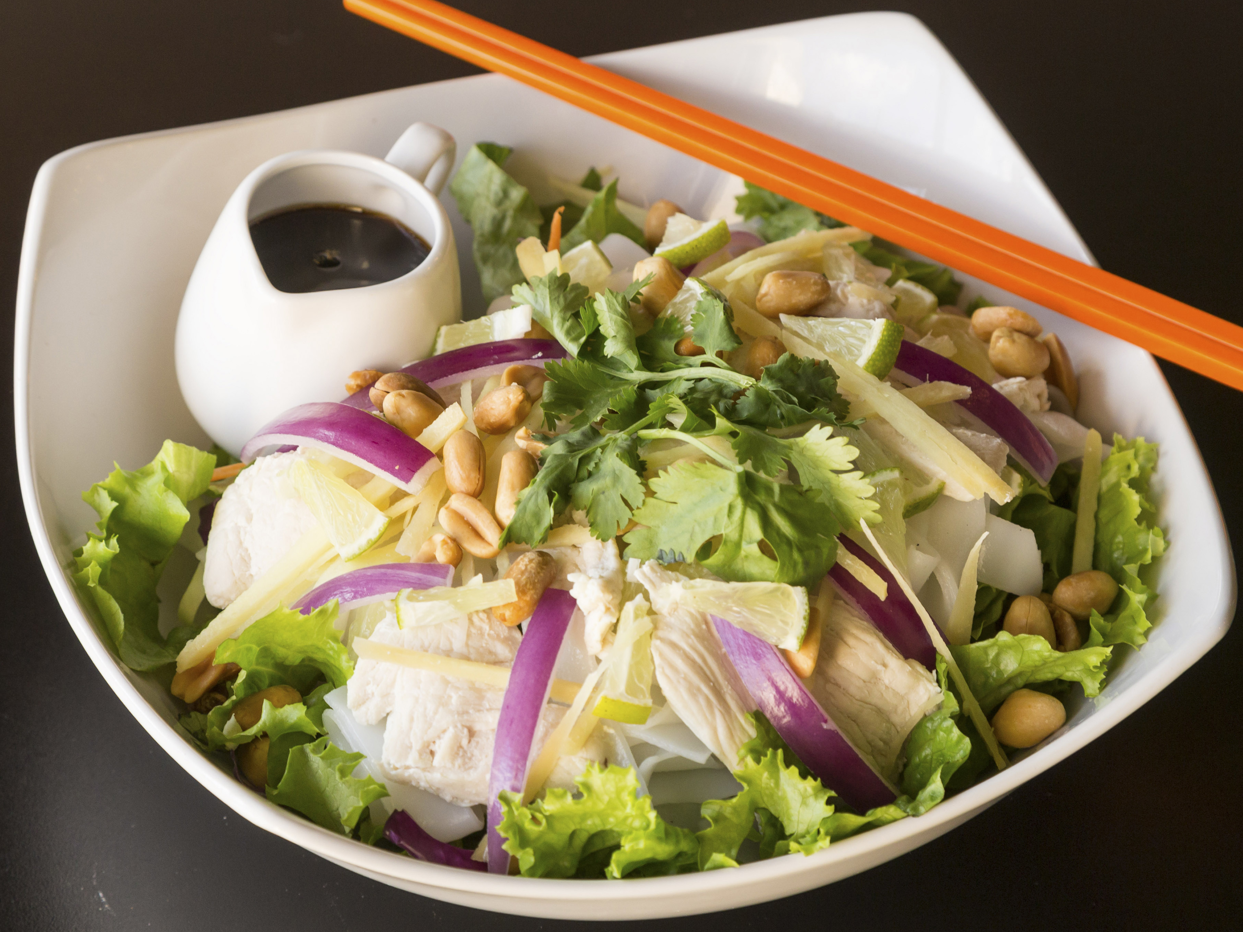 Order Thai Noodle Salad food online from Yai's Thai Kitchen store, Richmond on bringmethat.com