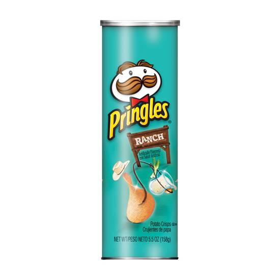 Order Pringles Ranch Potato Chips food online from Exxon Food Mart store, Port Huron on bringmethat.com