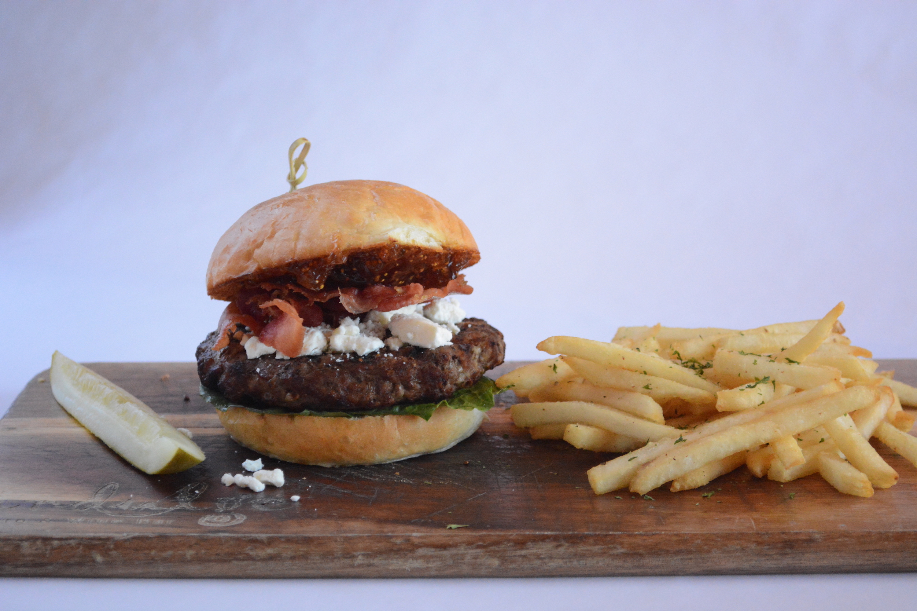 Order Prosciutto Fig Burger food online from Ranch Burger Co. store, Golden on bringmethat.com