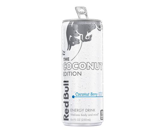 Order Red Bull - coconut berry 12oz can food online from Hootie's Chicken Tenders store, Morrisville on bringmethat.com
