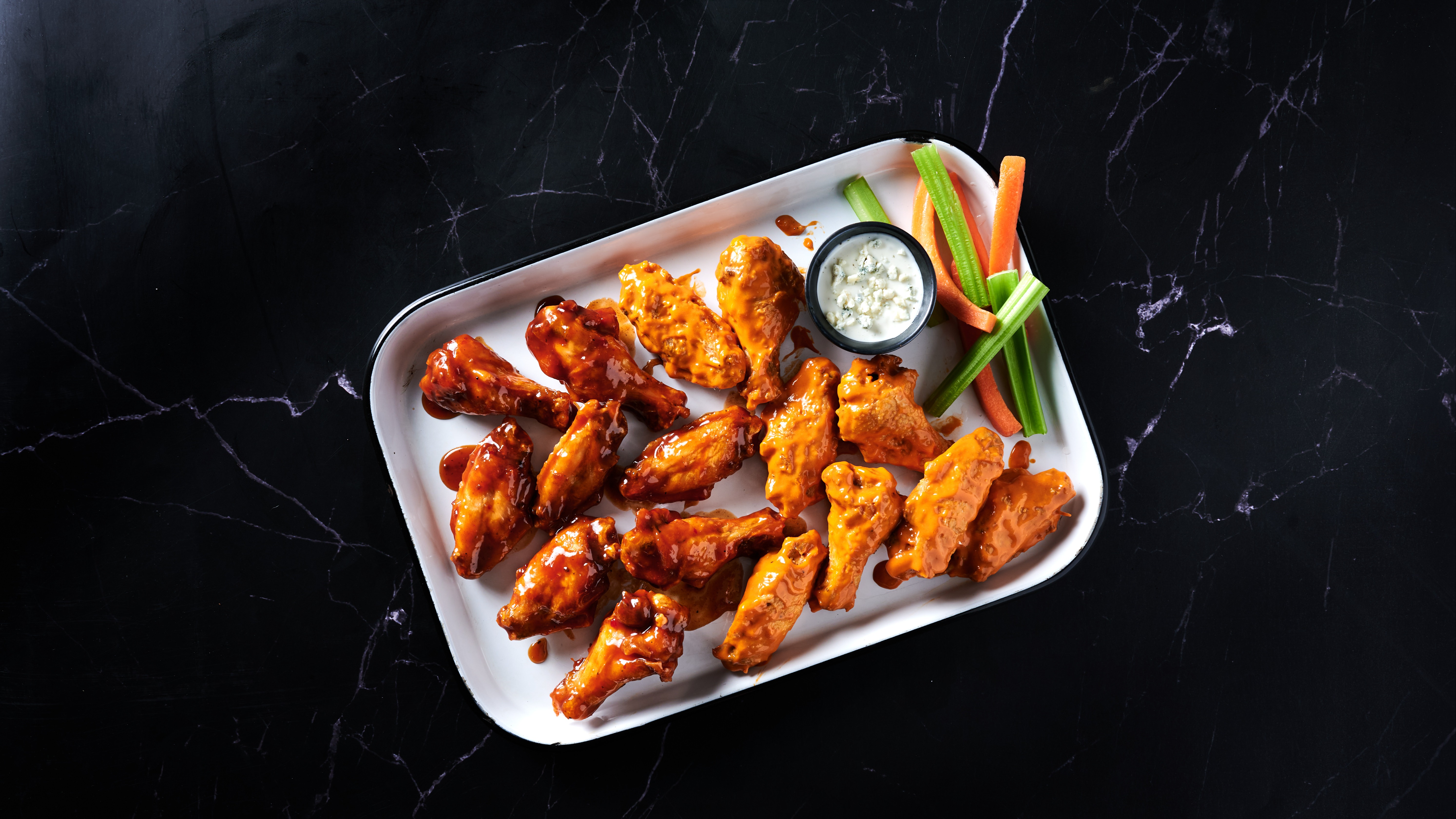 Order The Sweet (or Spicy!) Sixteen food online from Firebelly Wings store, Hackettstown on bringmethat.com