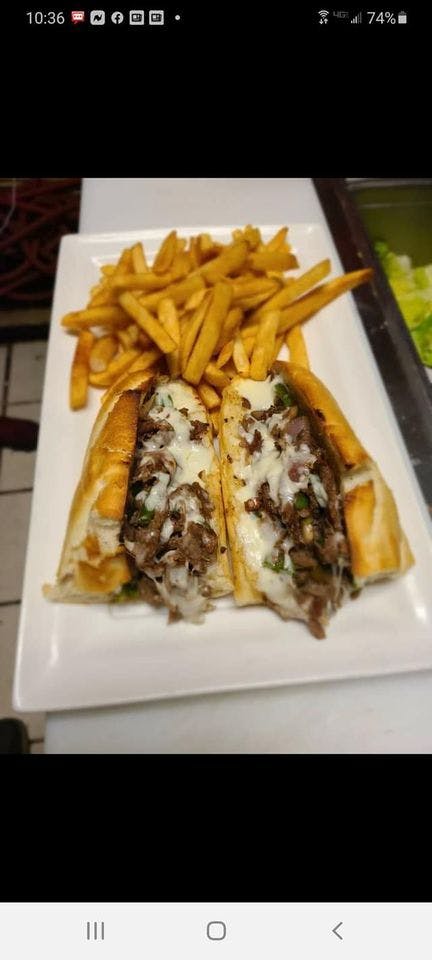 Order Cheesesteak Special - Steak food online from Giuseppe's Pizza Shop store, Plattsburgh on bringmethat.com