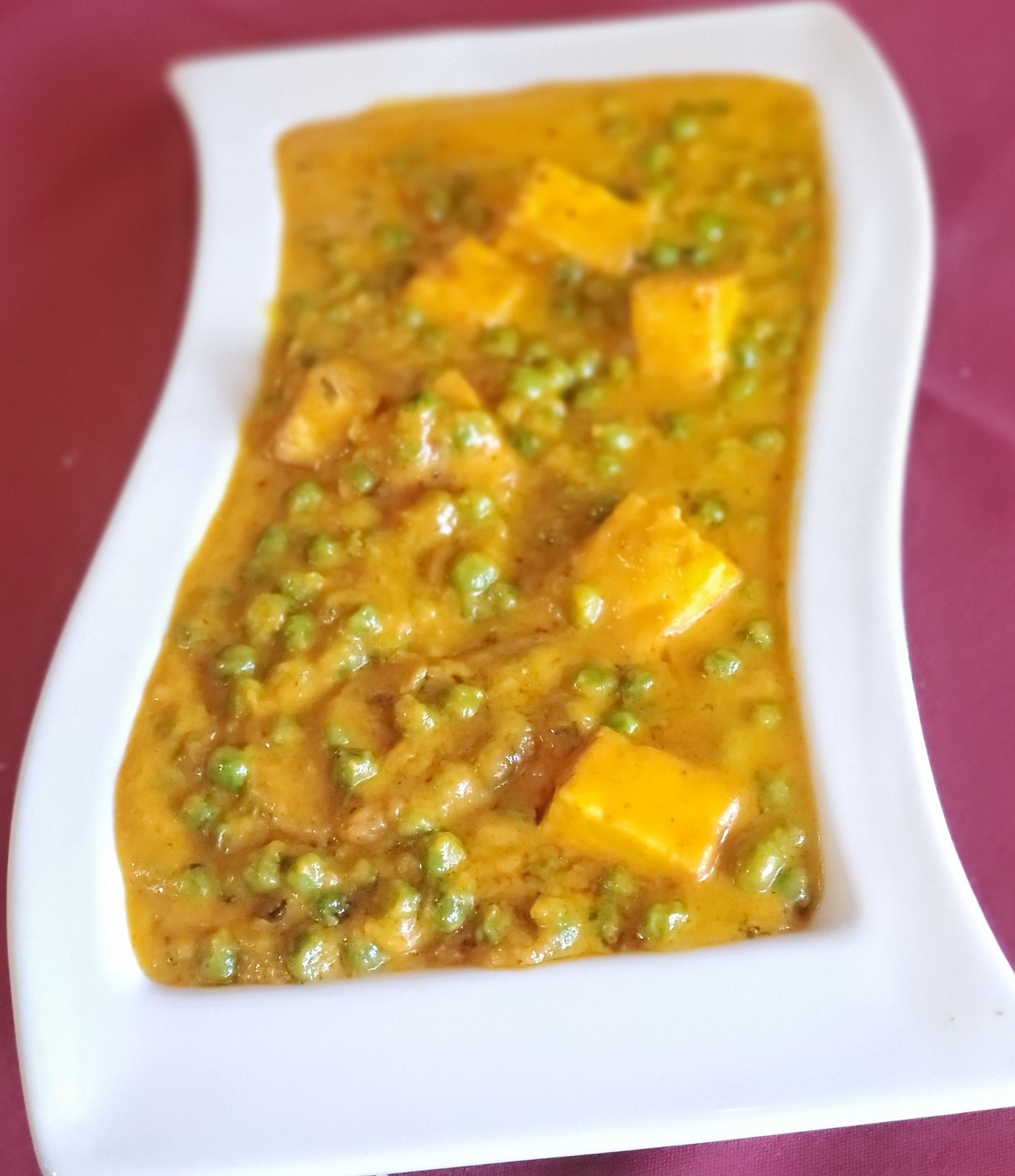 Order Mattar Tofu (Vegan) food online from The indian kitchen store, West Hollywood on bringmethat.com