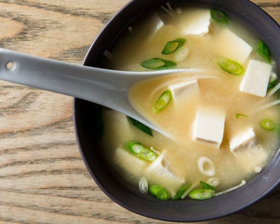Order Miso Soup food online from Southwest Grillers store, San Diego on bringmethat.com