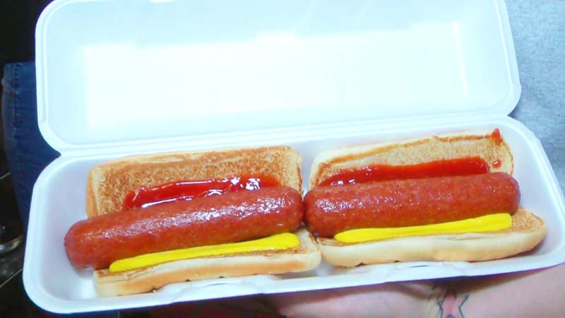 Order Baby Hot Dog food online from Porkies Restaurant store, Silvis on bringmethat.com