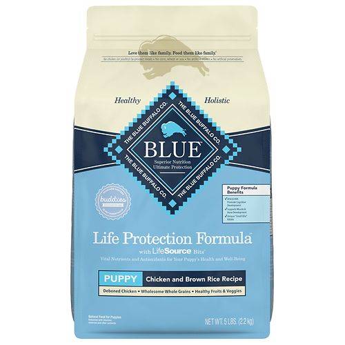 Order Blue Buffalo Life Protection Formula, Puppy Dog Food - 5.0 lb food online from Walgreens store, Green Cove Springs on bringmethat.com