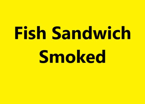 Order Smoked Fish Sandwich food online from Dickey Barbecue Pit store, Dallas on bringmethat.com