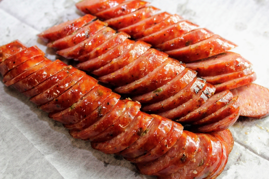 Order Jalapeno Sausage food online from Mckenzie Barbeque store, Montgomery on bringmethat.com