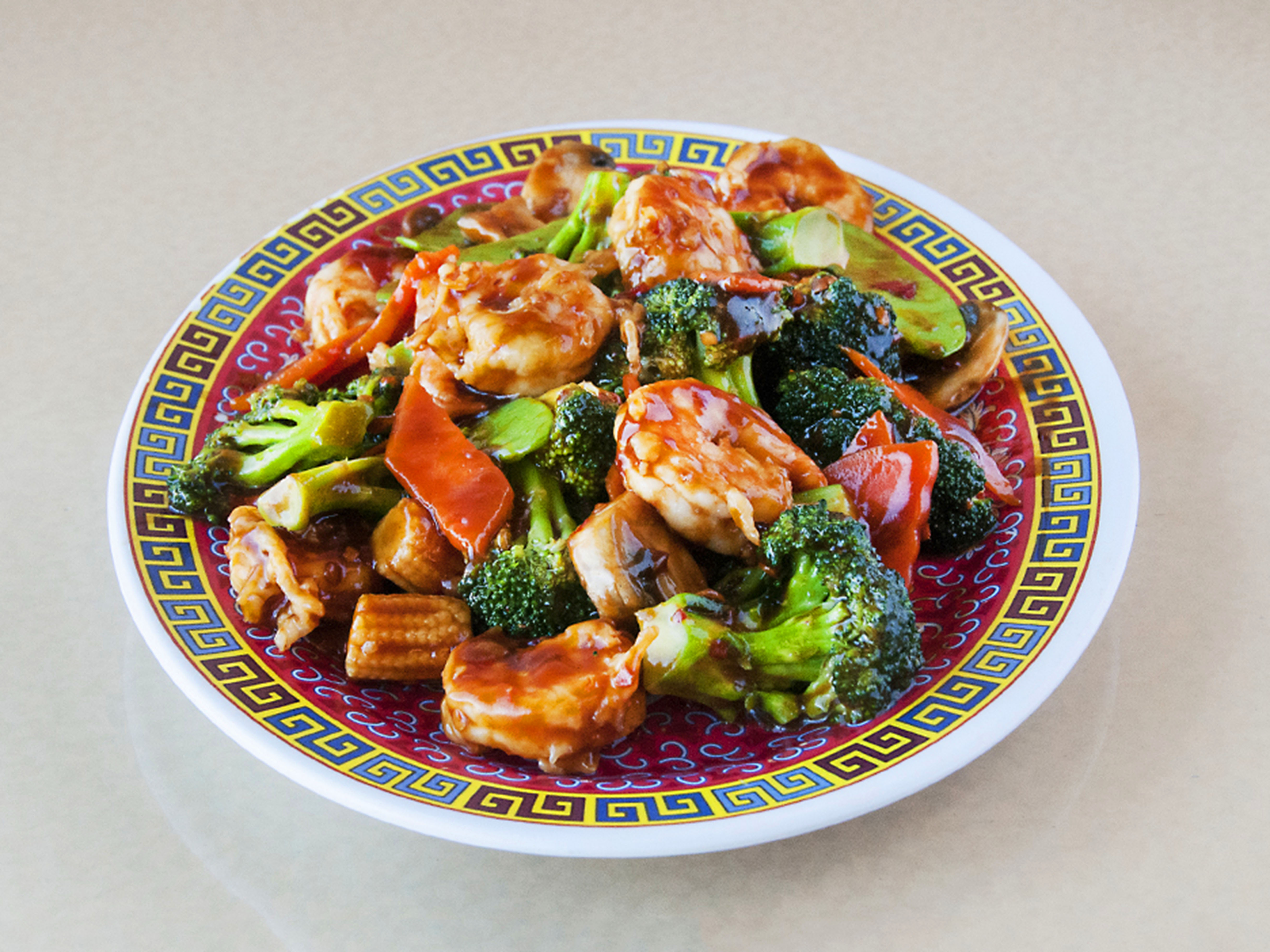 Order S14. Szechuan Shrimp food online from Mei Wei store, Farmington on bringmethat.com