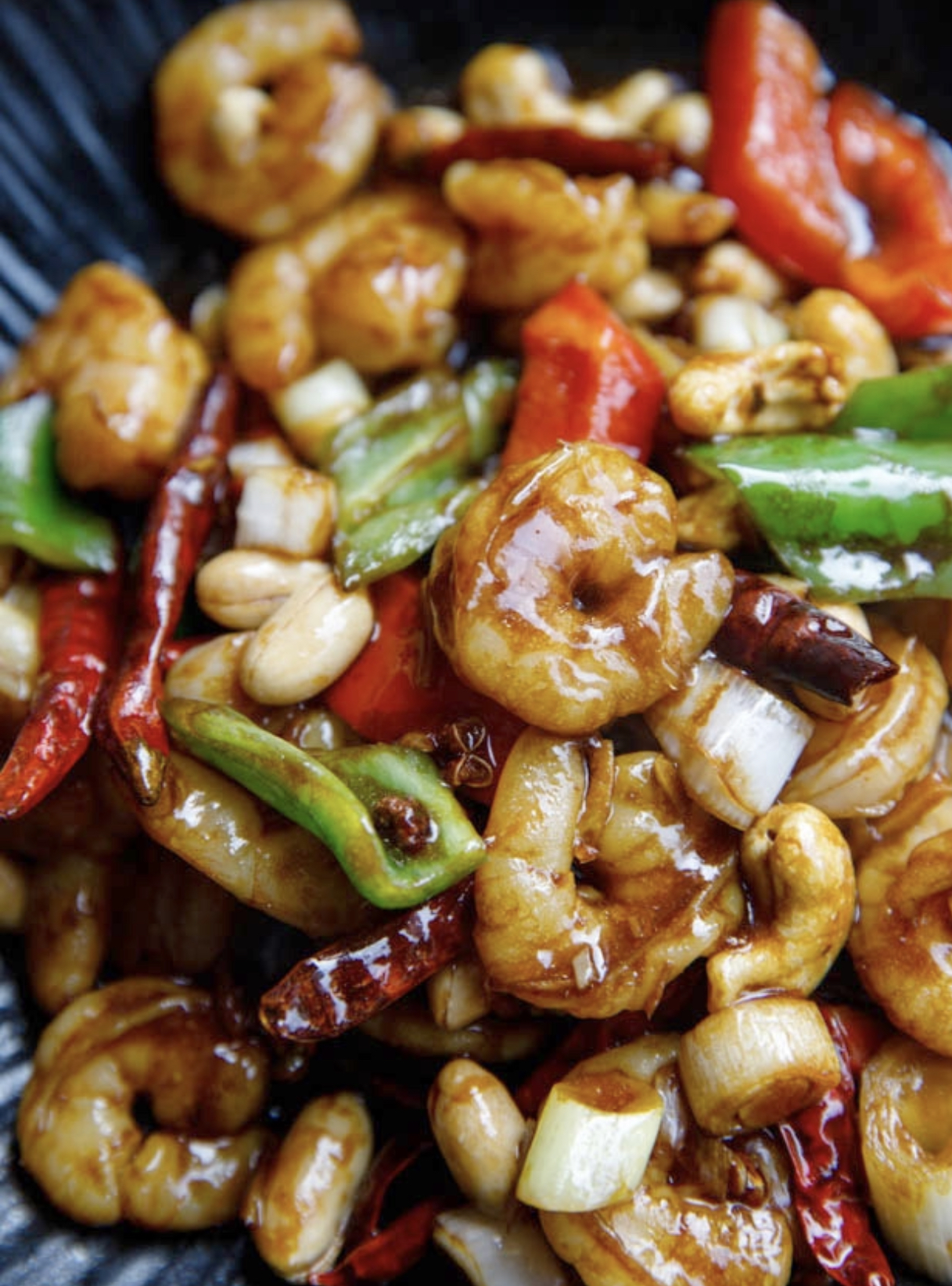 Order 118. Kung Pao Shrimp food online from Dragon store, Culver City on bringmethat.com