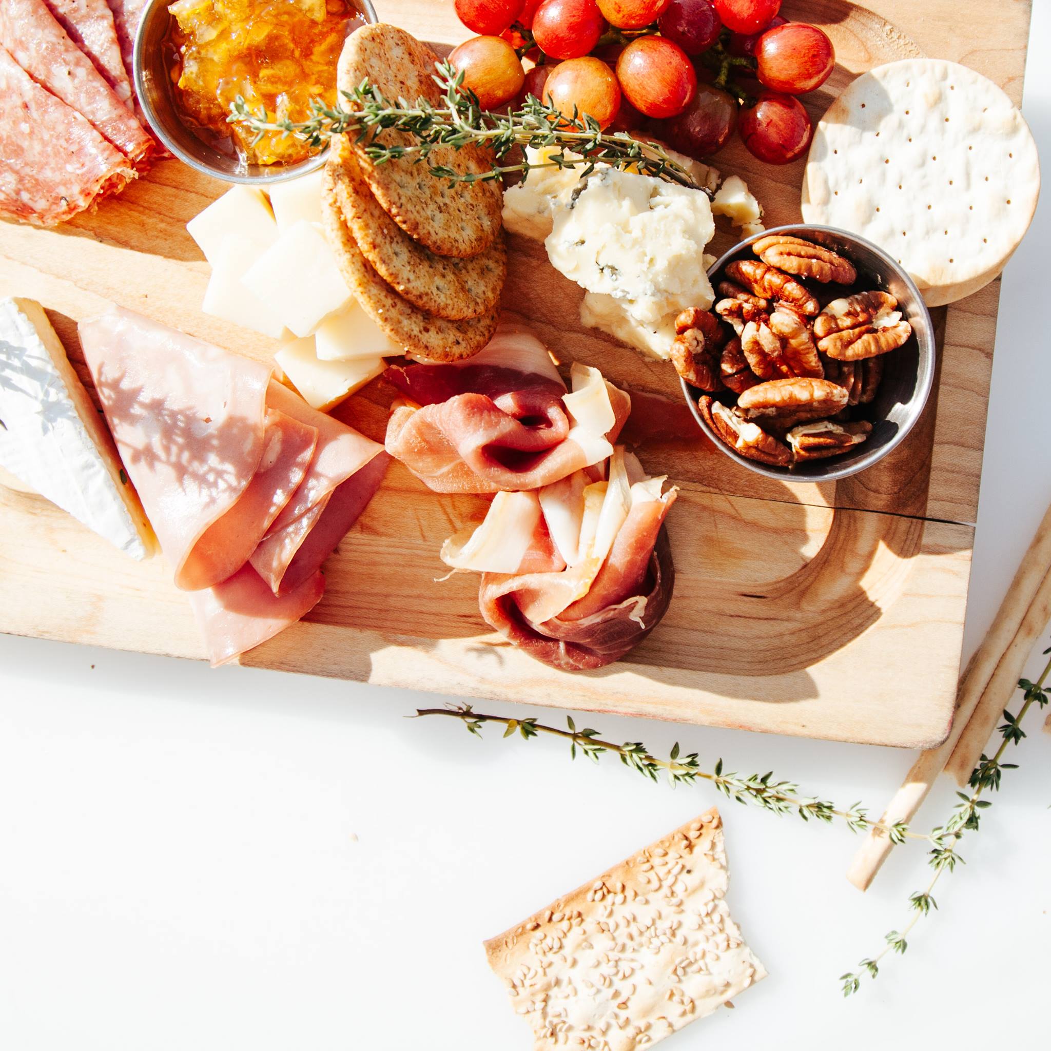 Order Cheese and Charcuterie Board food online from City Lights Rooftop store, Charlotte on bringmethat.com