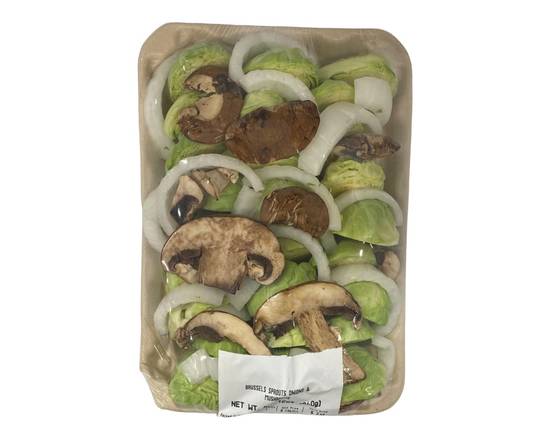 Order Brussels Sprouts Onions & Mushrooms (12 oz) food online from Vons store, Fillmore on bringmethat.com