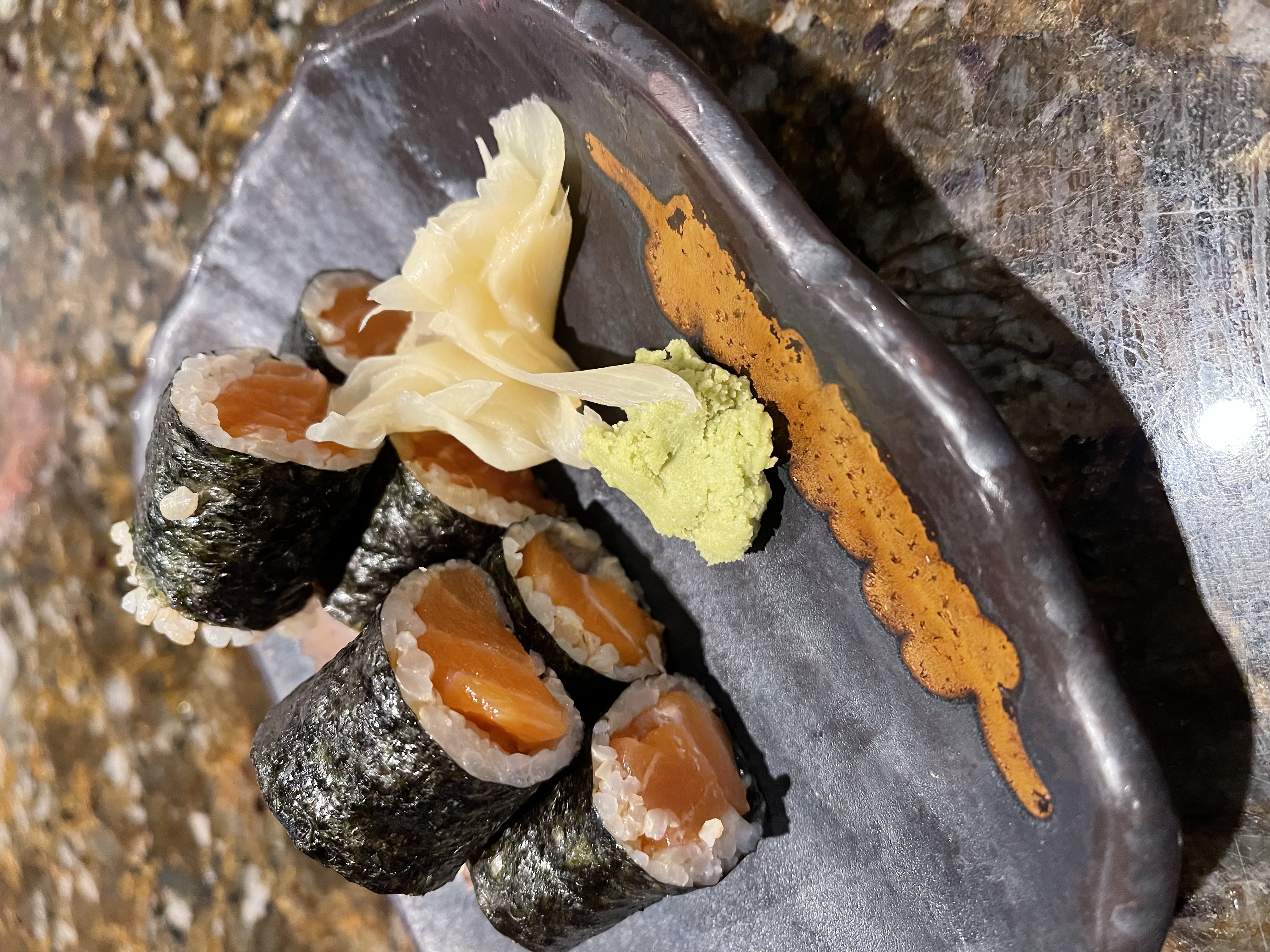 Order Salmon Roll food online from Atami Grill & Sushi store, Marietta on bringmethat.com
