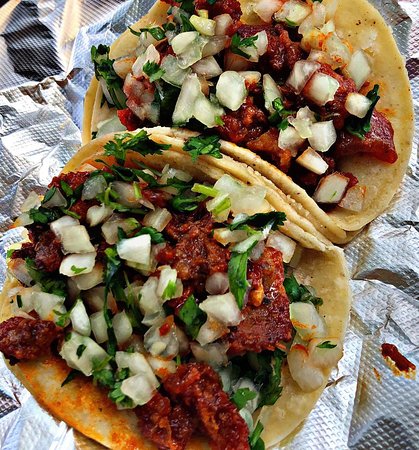 Order Chicharron Taco food online from Cesar's Tacos store, Dallas on bringmethat.com